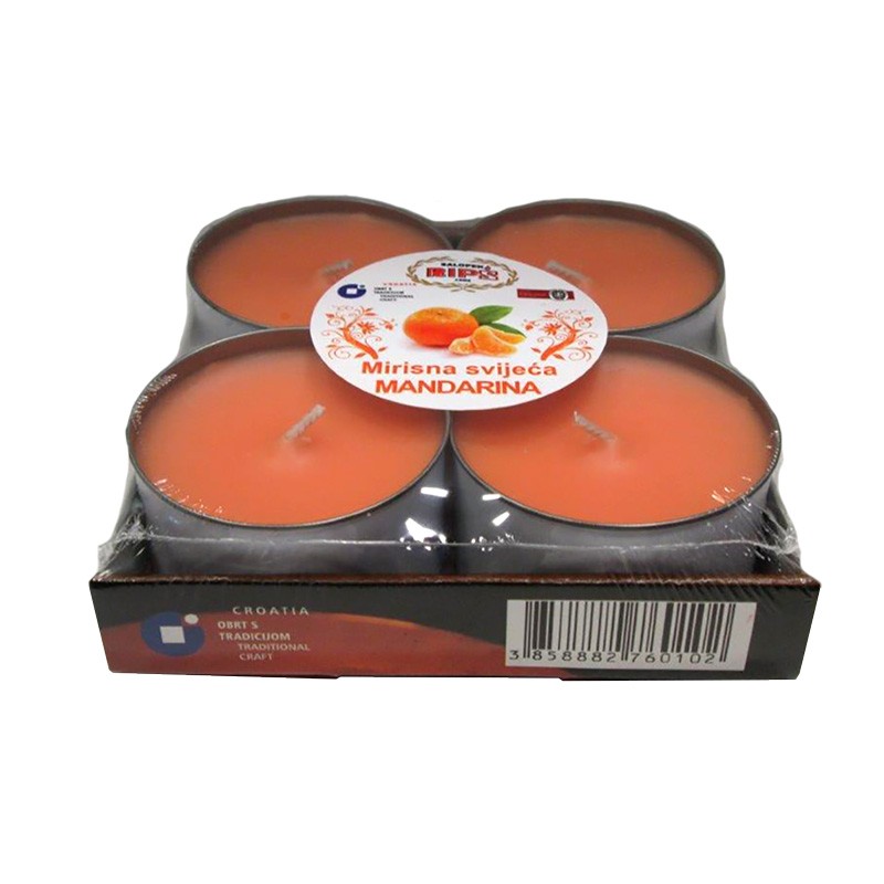 SVIJEĆA MIRISNA LAMPICA MANDARINA 4/1