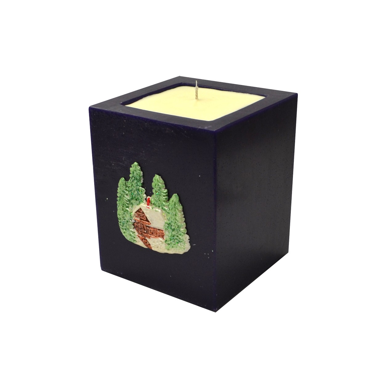 Svijeća kocka Božić︱mirisno punjenje