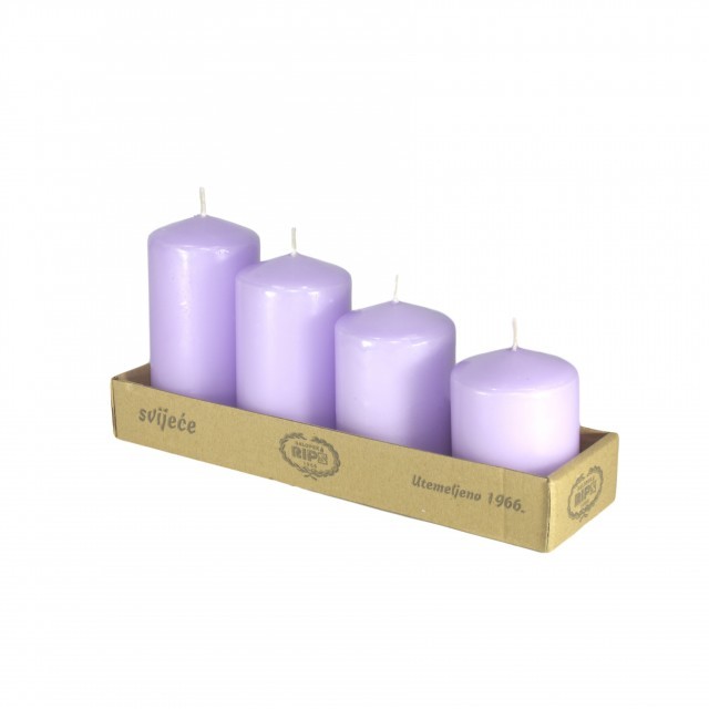 Advent top 60 x 60/70/80/90 mm︱parafinska boja (4/1)