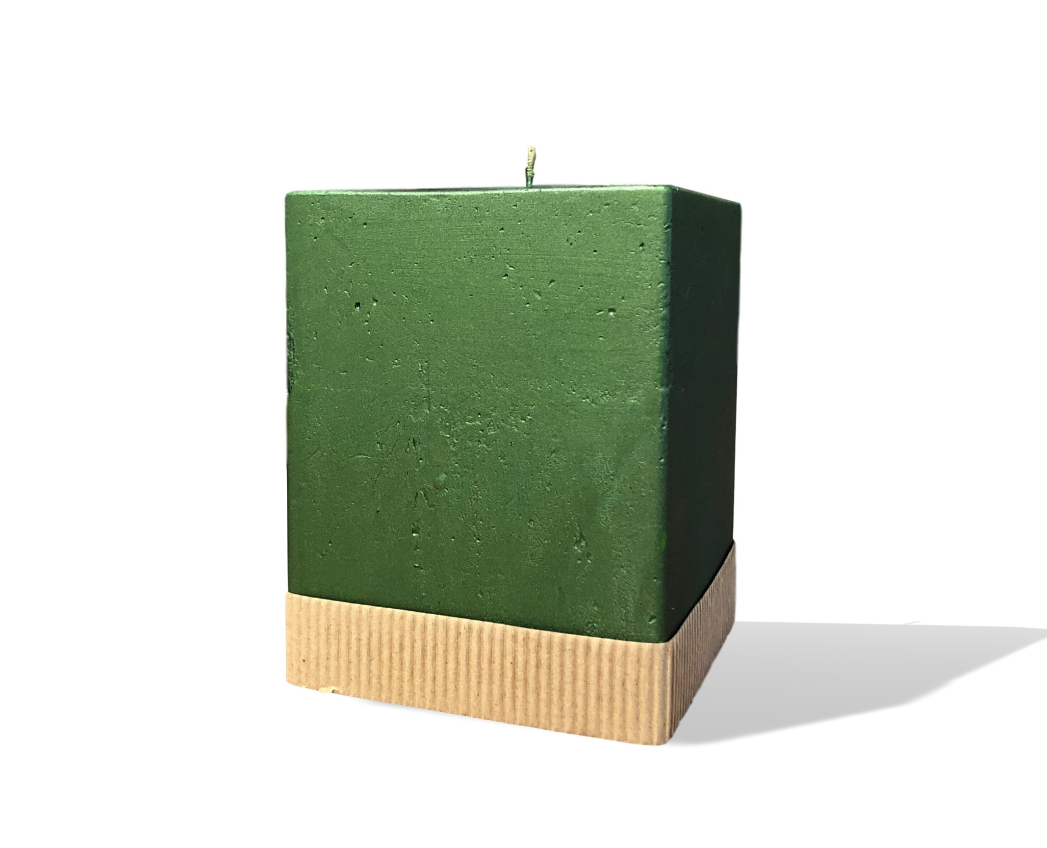 Svijeća kocka 120x120x150 mm rustik