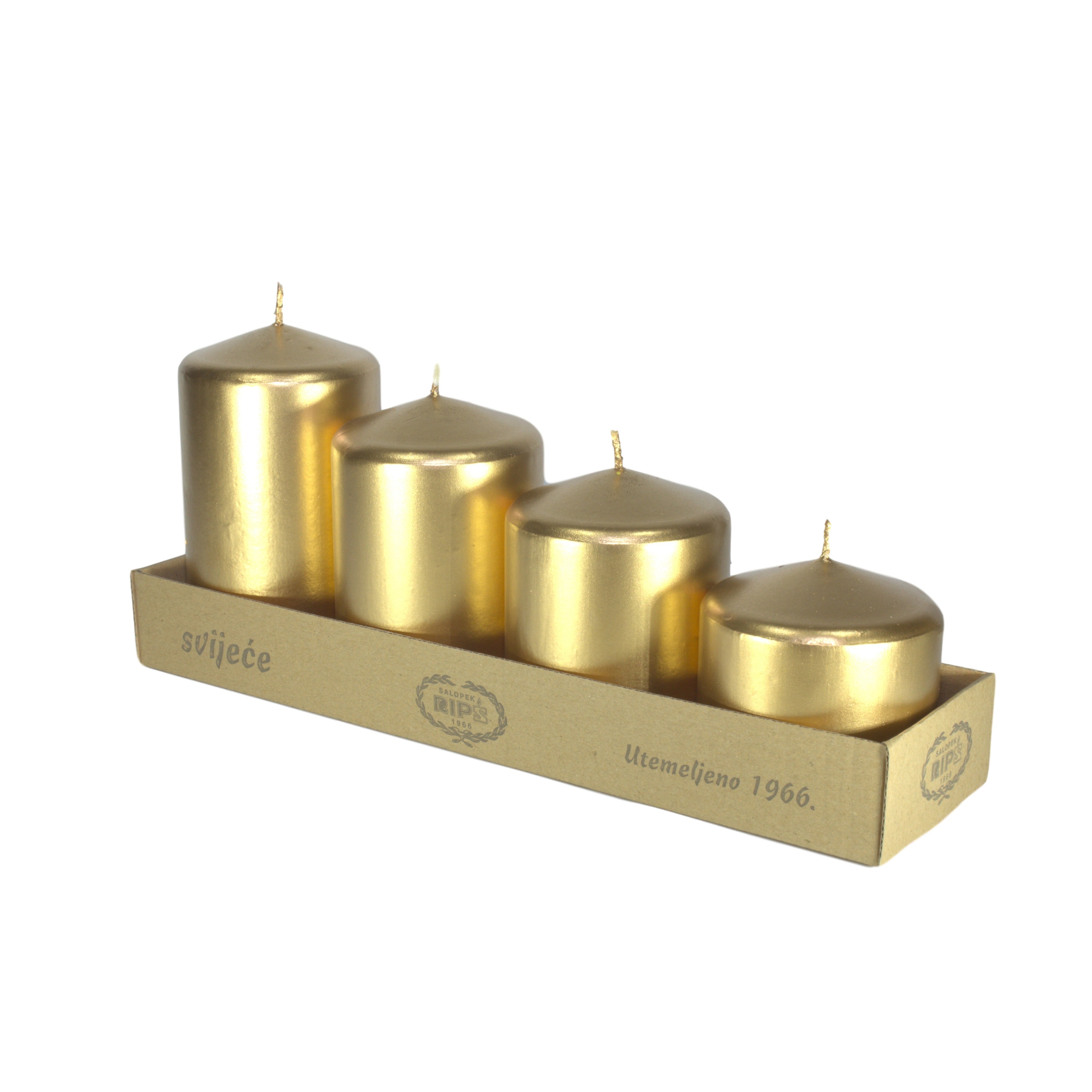 Advent top 60 x 60/70/80/90 mm visine︱lak boja (4/1)